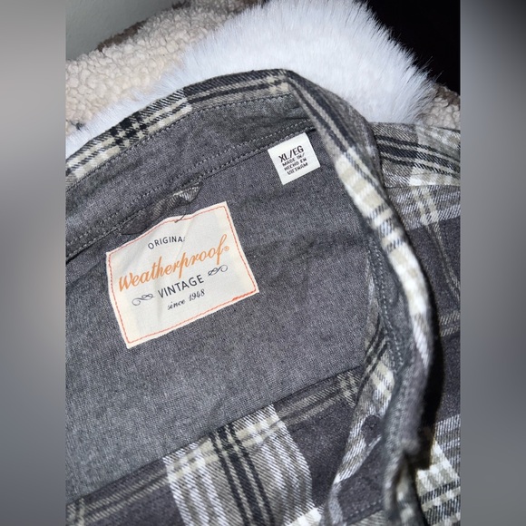 NWOT Weatherproof Vintage Men’s Casual Soft Brushed Plaid Button-Down Flannel - Picture 5 of 5